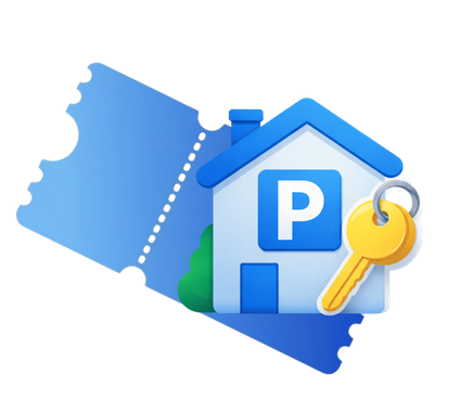 App screen for listing a parking spot with availability, pricing and photo management